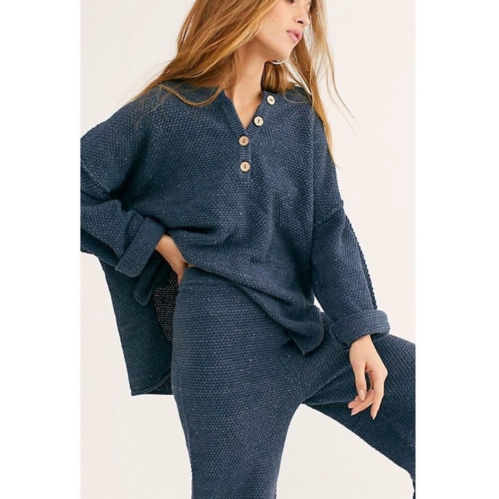 Free People Hailey Set - XS / Navy
